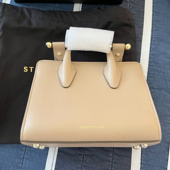 NEW Strathberry Nano Tote in Desert - Picture 2 of 11